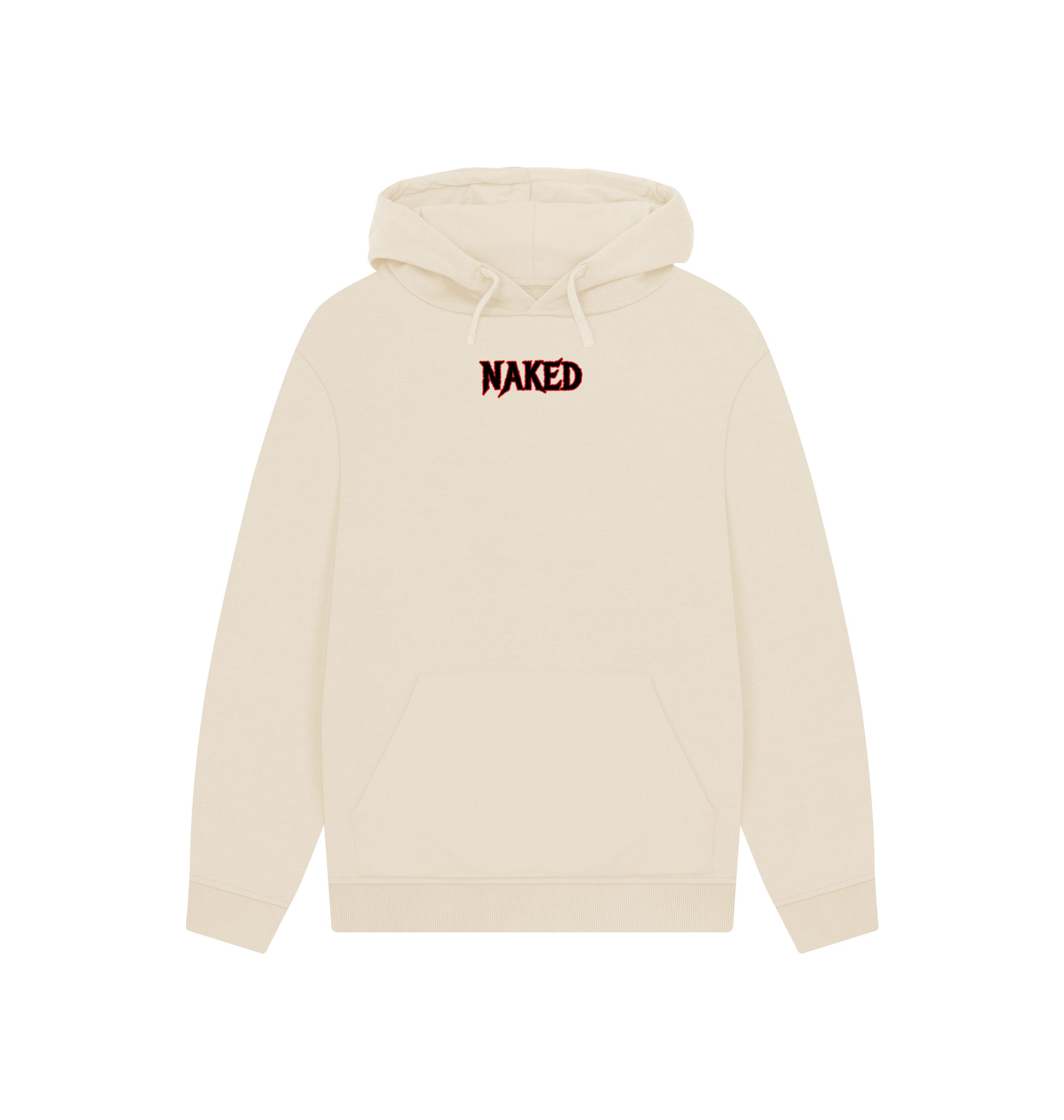 Oat Printed Hoody Front