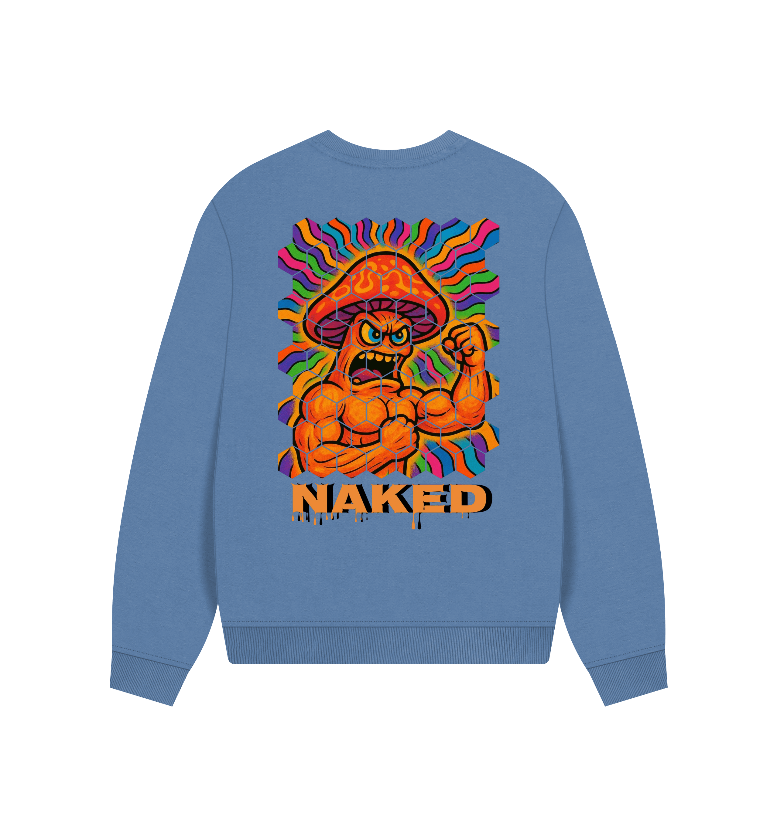 Solent Printed Sweater Back